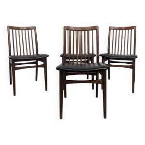 quatre chaises mid-century