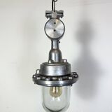 Industrial Soviet Aluminium Factory Pendant Lamp, 1960s