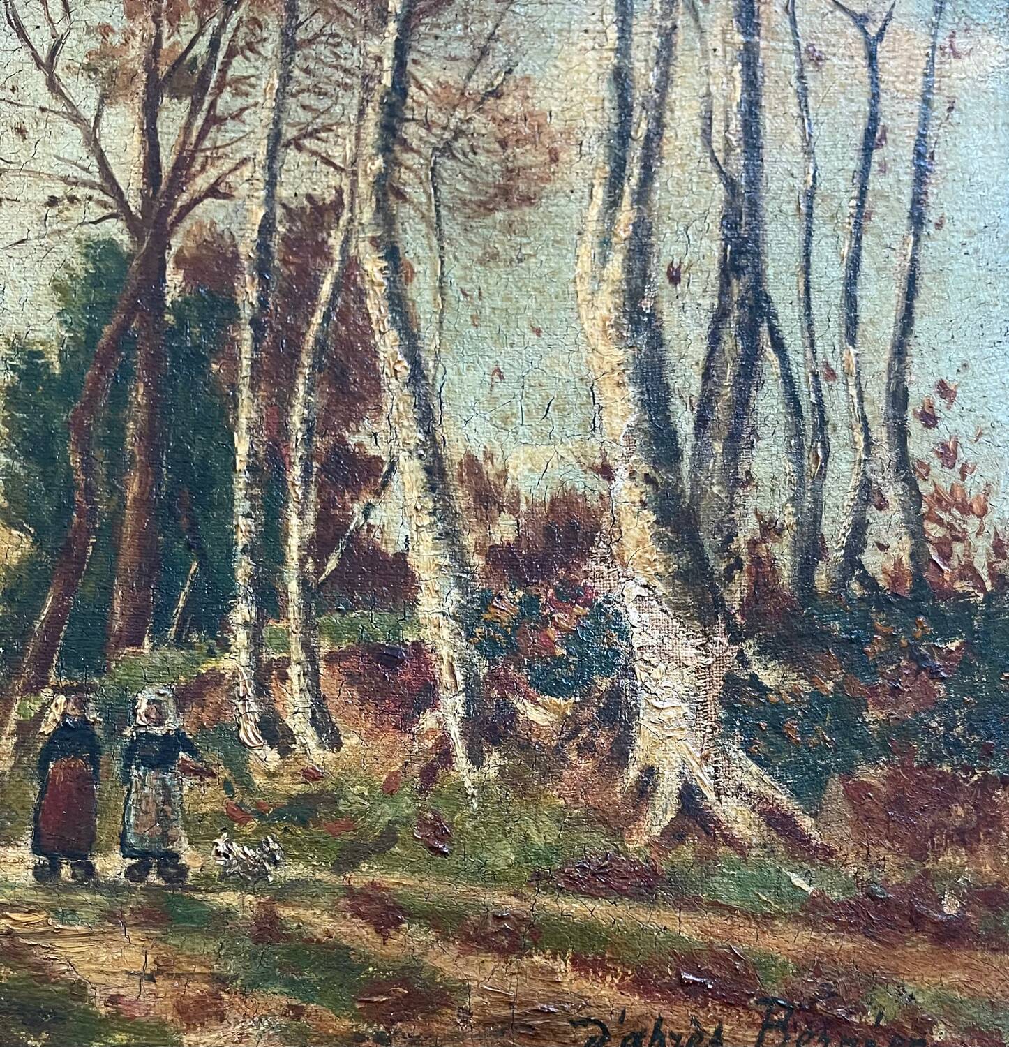 Oil on canvas, 19th century.