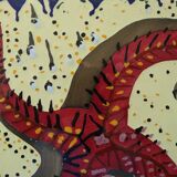 Salvador Dali: Red Starfish - Original Signed Ceramic