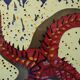 Salvador Dali: Red Starfish - Original Signed Ceramic