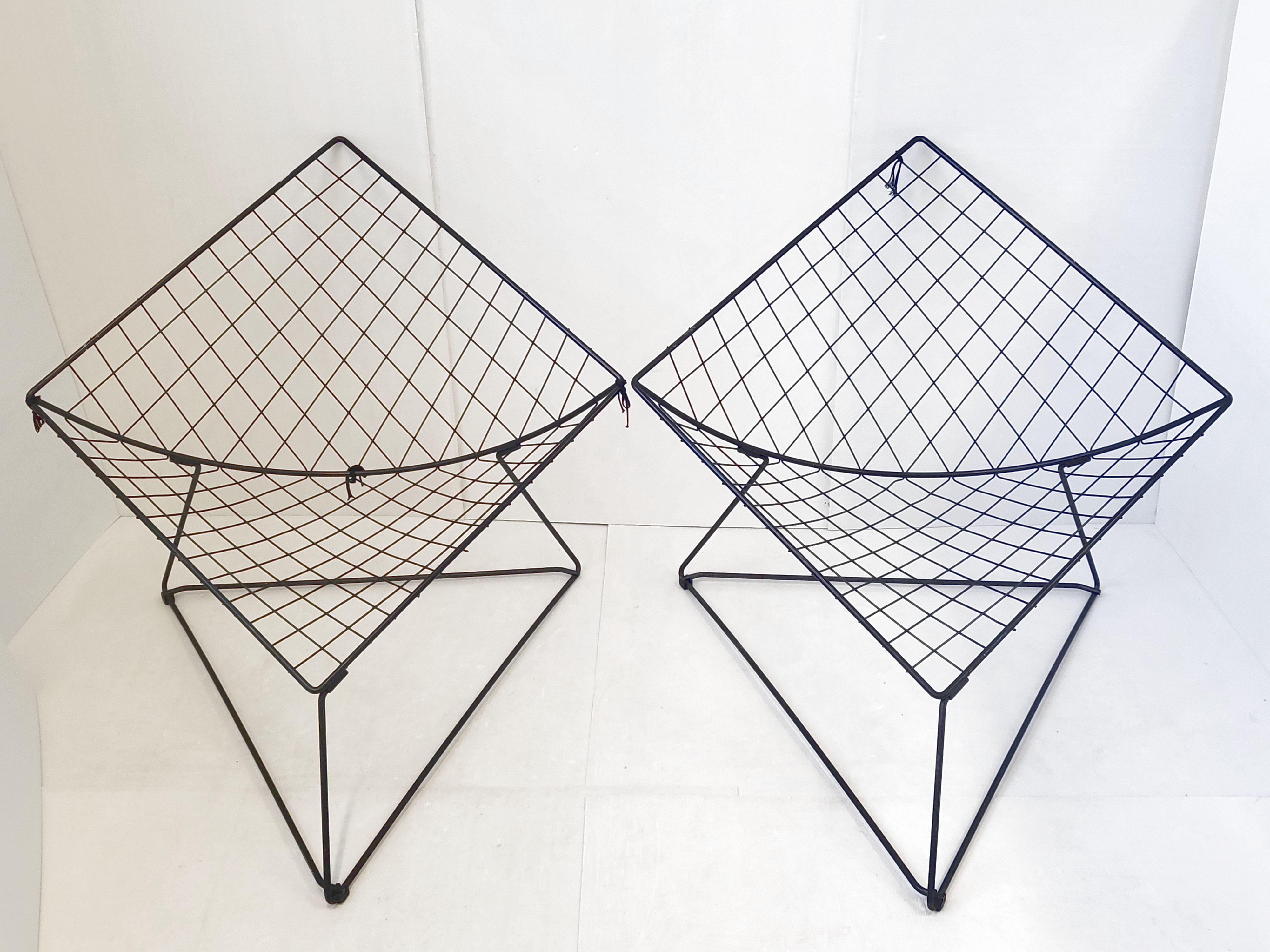 Pair of armchairs Oti Niels Gammelgaard vintage 1980