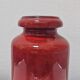 Cylindrical ceramic vase Fat Lava by Scheurich, 1960s