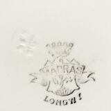 Set 6 Longwy flat plates