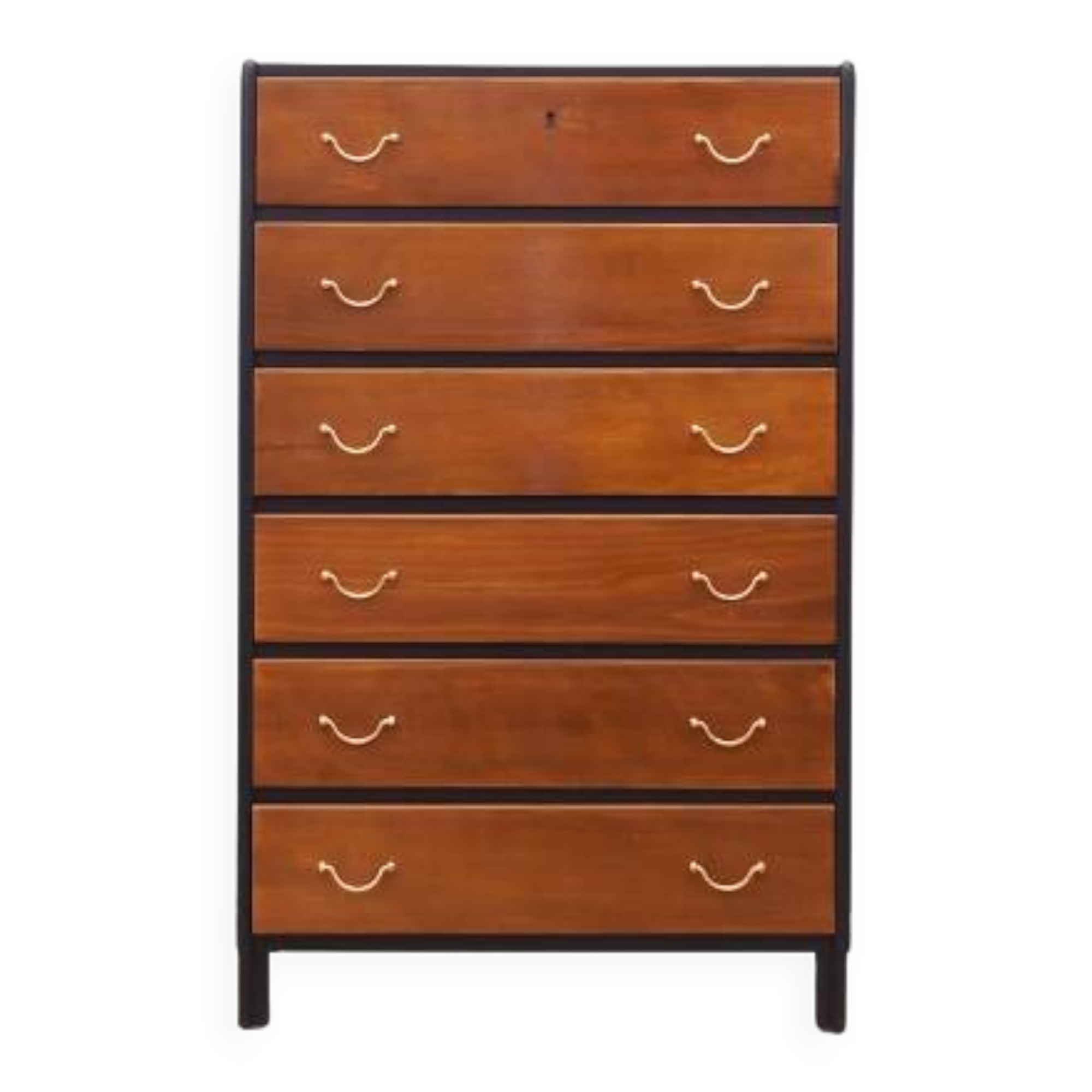 Walnut chest of drawers, Danish design, 1960s, production: Denmark