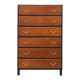 Walnut chest of drawers, Danish design, 1960s, production: Denmark