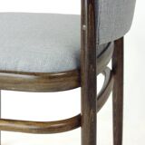 Fauteuil en bois courbé, Tchécoslovaquie, années 1950