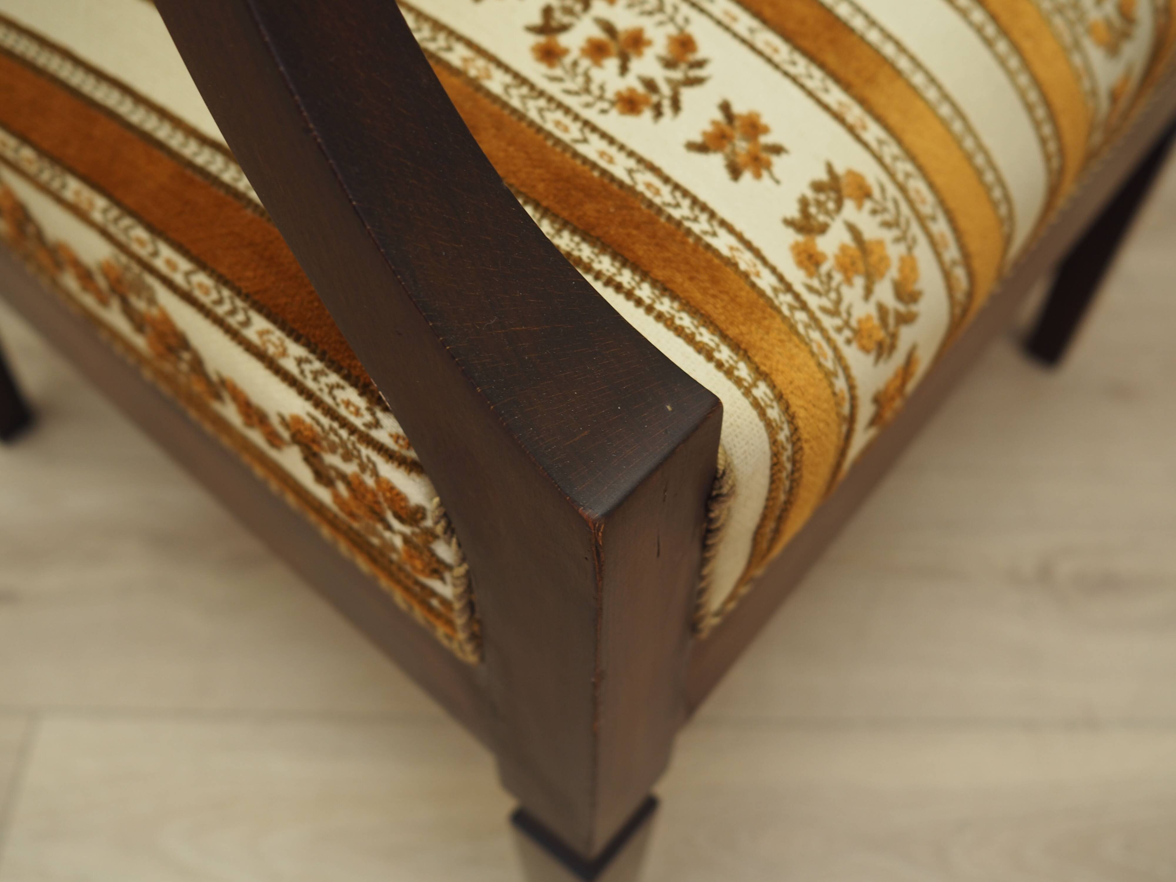 Mahogany armchair, Danish design, 1970s, production: Denmark