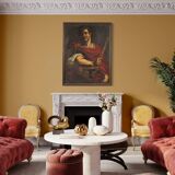 Rare painting portrait of Julius Caesar from the 17th century