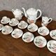 limited edition tea set in Limoges porcelain