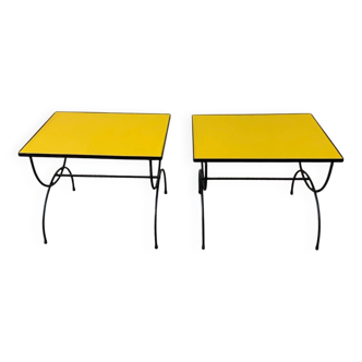 Set of 2 50s tables