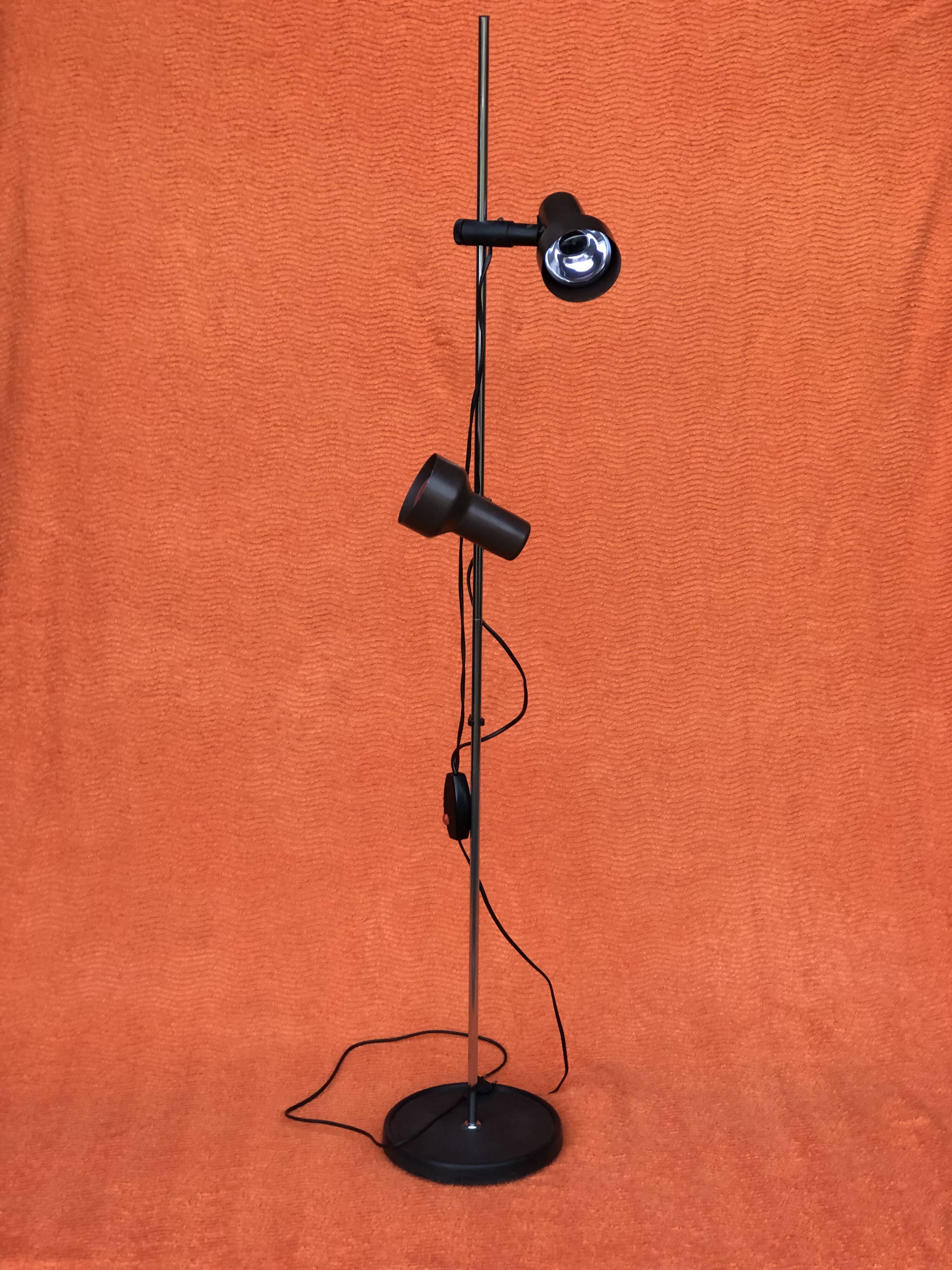 Vintage floor lamp/lighting ramp 1970