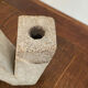 Three-light chandelier in cellular concrete