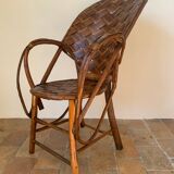 Chestnut armchair