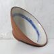 vintage ceramic bowl studio pottery Japandi wabi-sabi brutalist