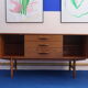 Light teak sideboard from the 60s