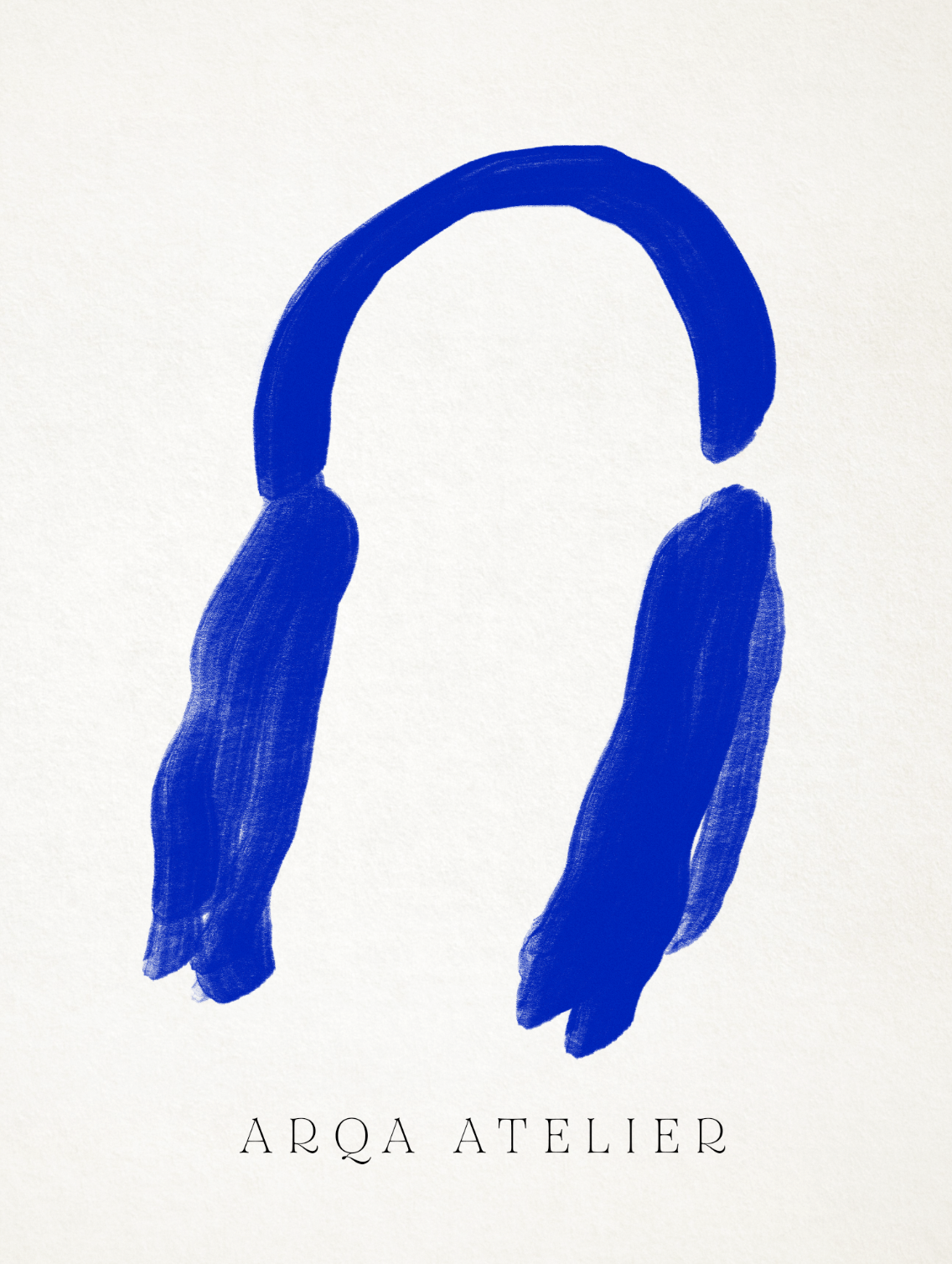 Abstract giclee art print, 50x70cm