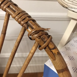 Pair of rattan chairs