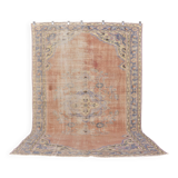 Oushak Handmade vintage Area Rug sku2322