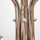 Metal parrot coat rack