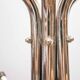 Metal parrot coat rack