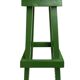 Painted wooden stool