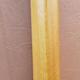 4 chairs wood and leatherette 60s