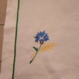 Nappe brodée