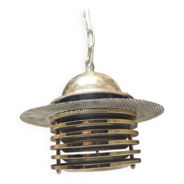 Postmodern Communist pendant lamp, Poland, 1970s