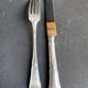 12 Forks and 12 cheese or dessert knives – Orfèvrerie Perrin Paris