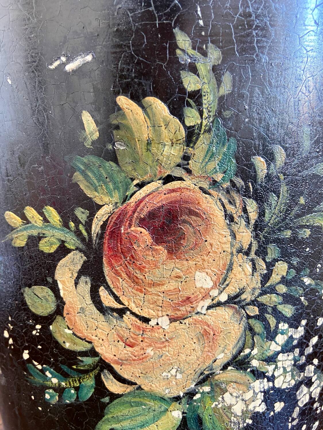 Vintage waste paper basket