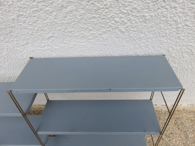 Modular String shelf in metal 50 years 60