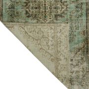 One-of-a-kind turkish handwoven vintage rug - rustic vintage charm 270x 145 cm