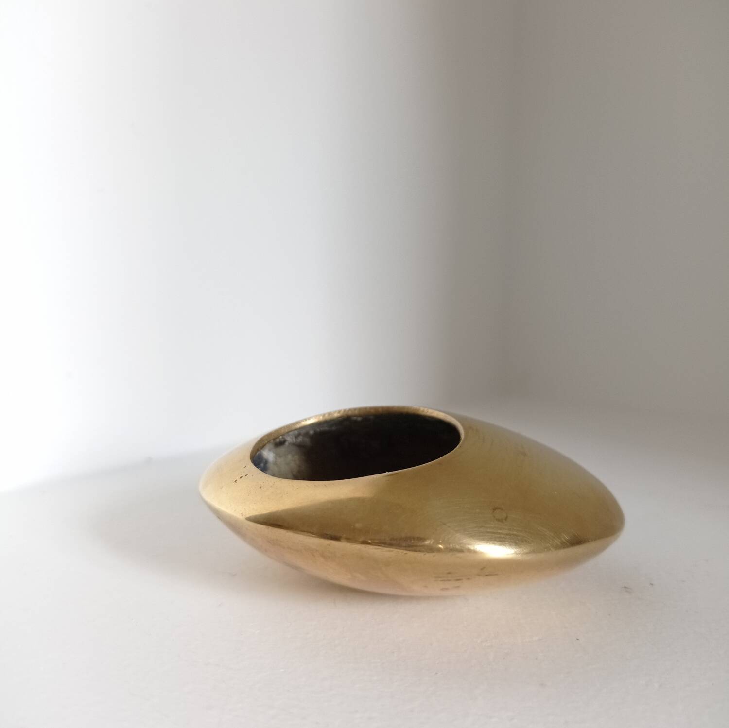 Orb Brass Ashtray