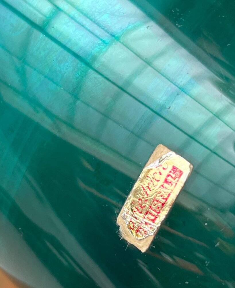 Mid-century German glass vases by Karl Friedrich Glas, 1960s, set of 2.