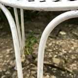 Vintage iron garden furniture