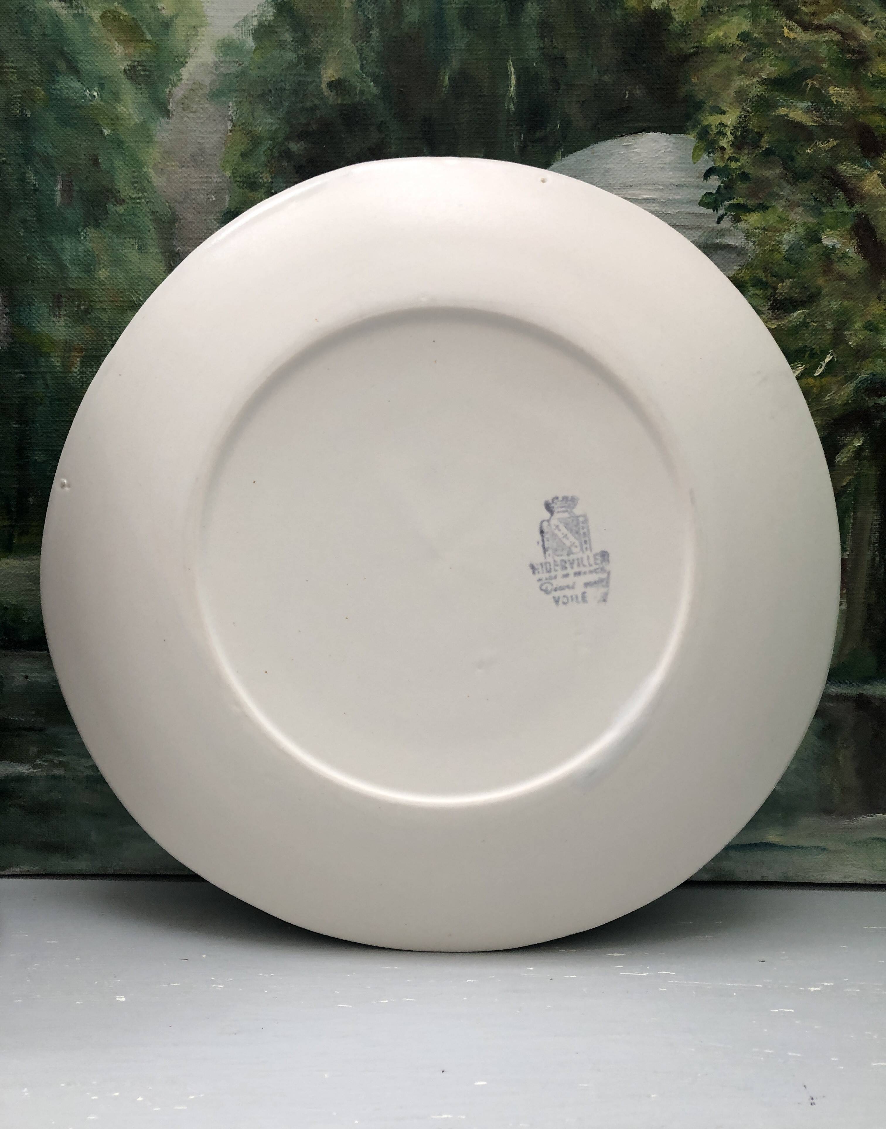 Niderviller Voile Plates