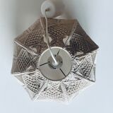 Bohemian macramé pendant light