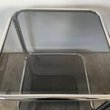 Space Age Side Coffee Table on Casters