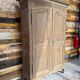 Armoire ancienne aérogommée