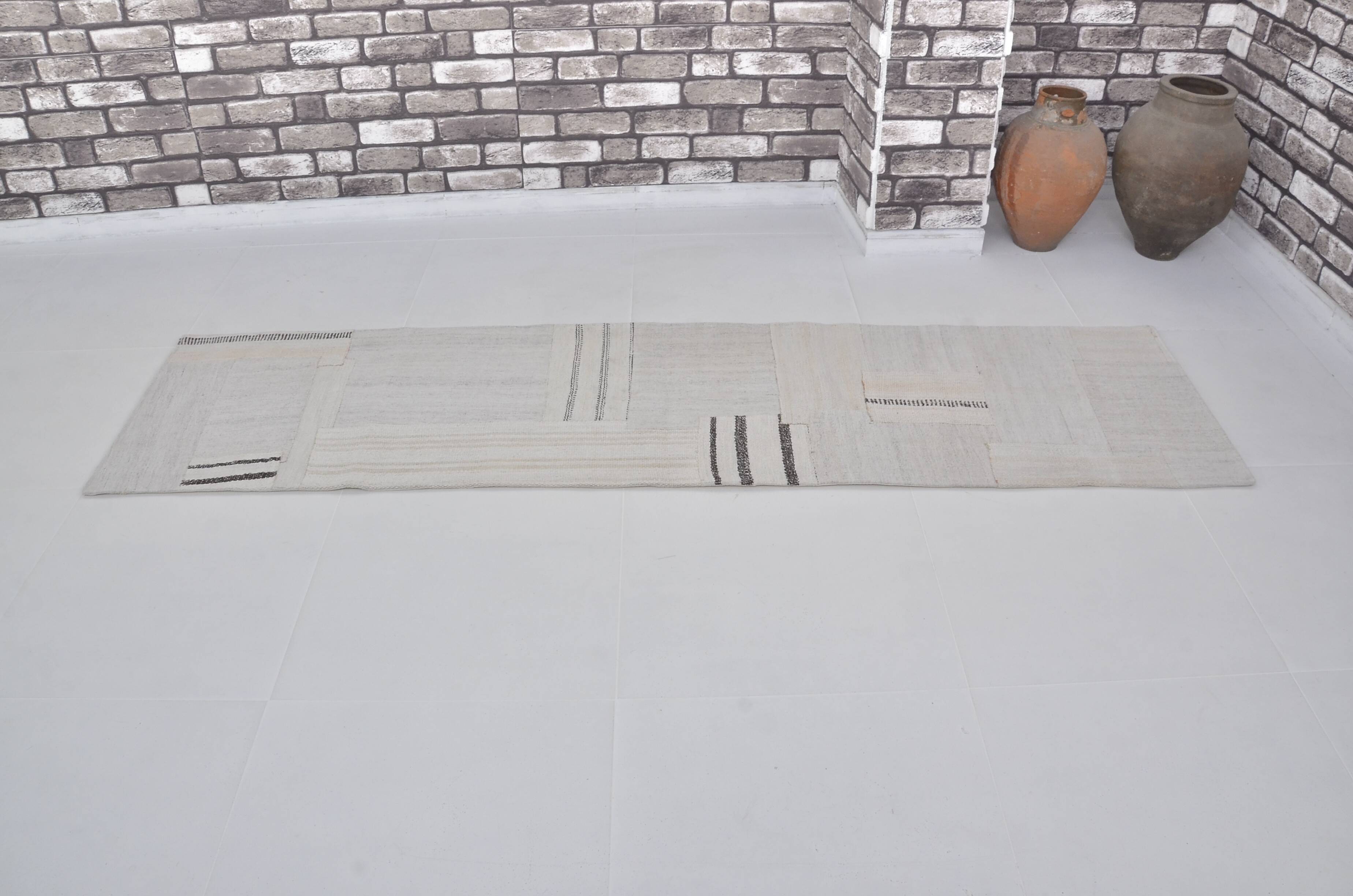 Stripe Vintage Hemp Runner sku 3809