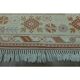 1970s Vintage Turkish Handmade Wool & Cotton Orange Area Rug 254x358
