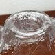 Bougeoir en verre d'art vintage par Pertti Kallionen pour Muurla, années 1970