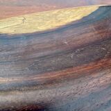 Empty vintage wooden pocket