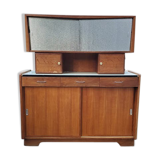60's wood buffet