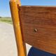 Chaise vintage style scandinave années 60