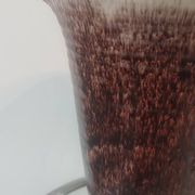 Large conical pitcher vase Accolay ceramics