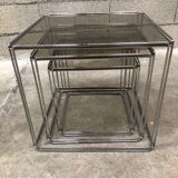 Side tables Max Sauze for Isosceles 1970