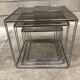 Side tables Max Sauze for Isosceles 1970
