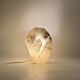 Sculptural alabaster table lamp, France 1980s